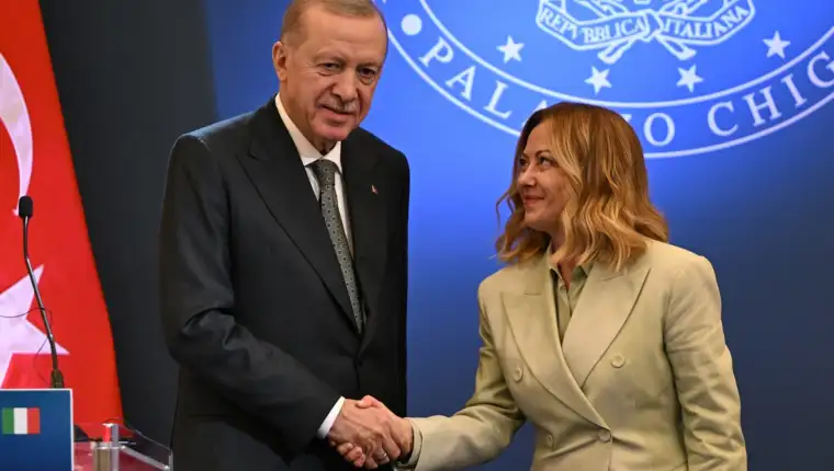 Erdogan i meloni