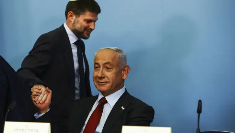 Bezazel smotrich netanjahu