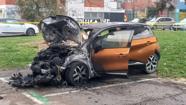 Brcko zapaljen auto fena