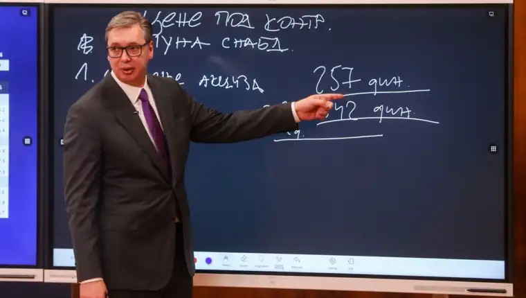 Vucic cijene