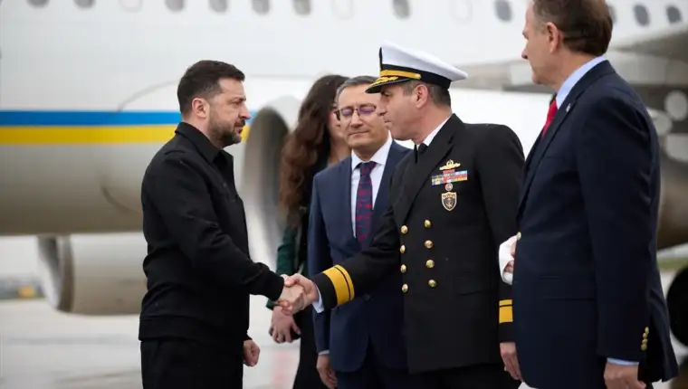 AA 20260404 41011672 41011669 UKRAJINSKI PREDSJEDNIK ZELENSKI U POSJETI TURSKOJ