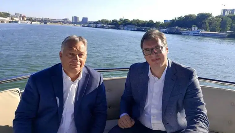 Aleksandar Vucic Viktor Orban Foto Instagram buducnostsrbijeav