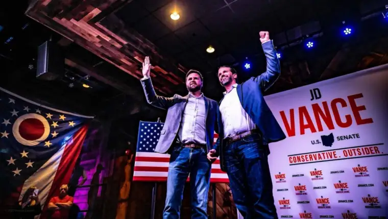 Jd vence i trump junior