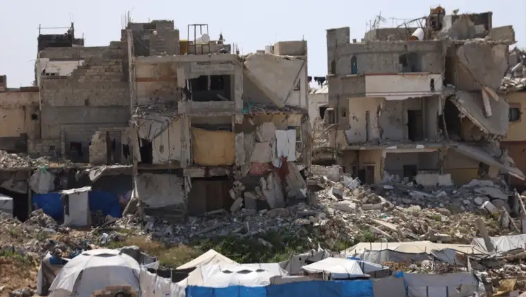 Gaza unistene zgrade