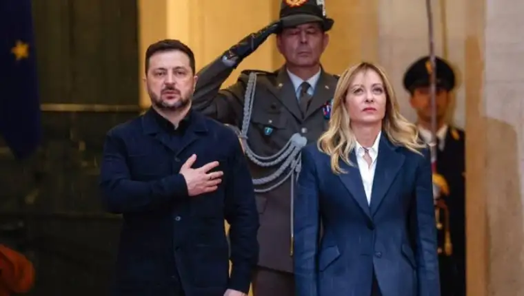 Meloni zelenskij x