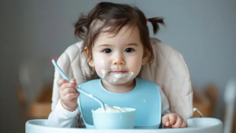 dijete jogurt freepik