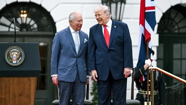 Trump kralj charles aa