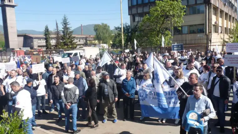Zenica prvi maj protest fena