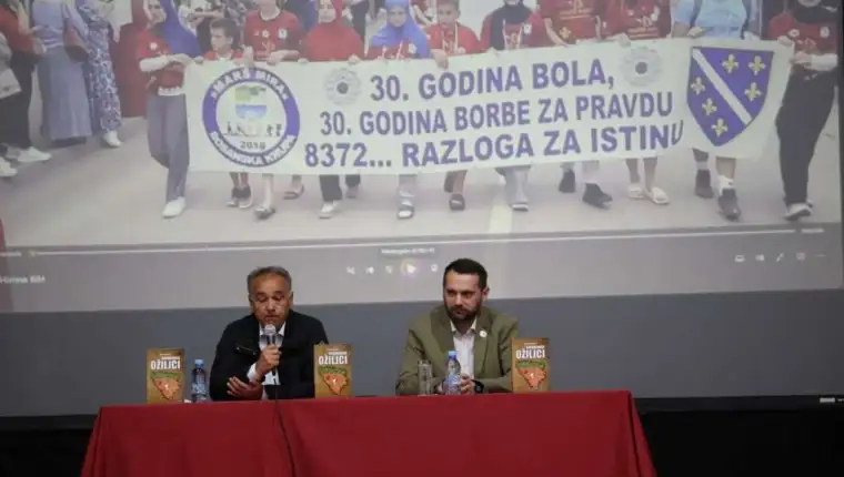 Srebrenica oziljci promocija knjige