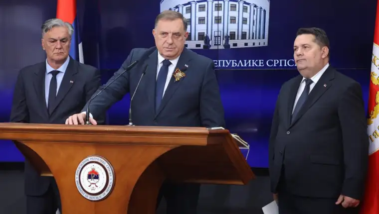 Milorad dodik press
