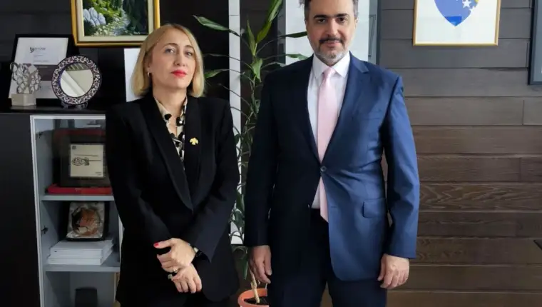 Ministrica Pozder i ambasador Kuvajta Salah A Albannai