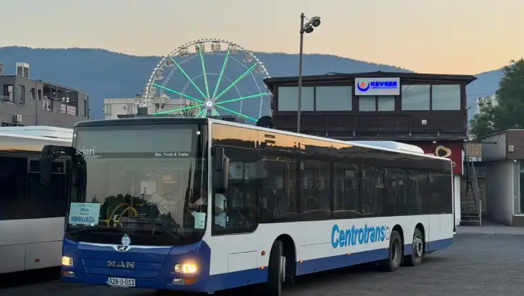 Centrotrans autobus terminal Ilidža