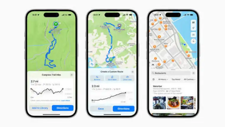 Apple maps