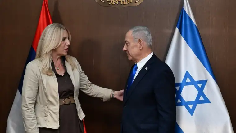 Cvijanovic i netanyahu