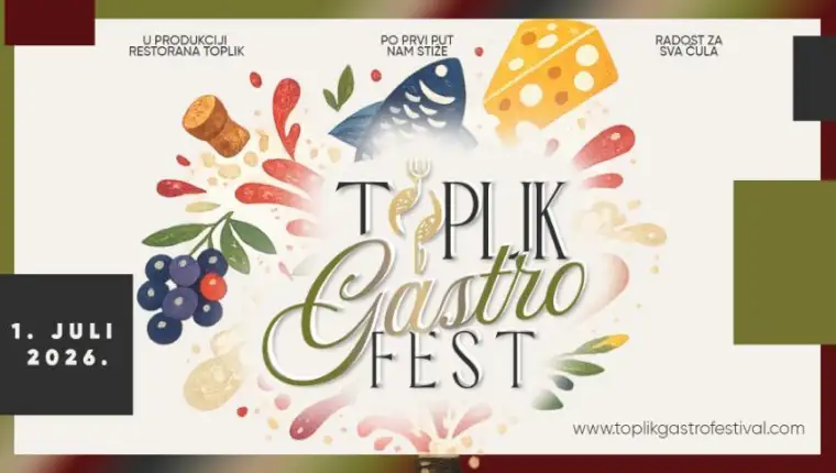 Toplik gastro fest vizual