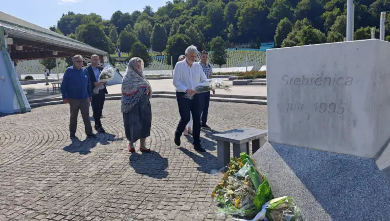 Posjeta Srebrenici 40
