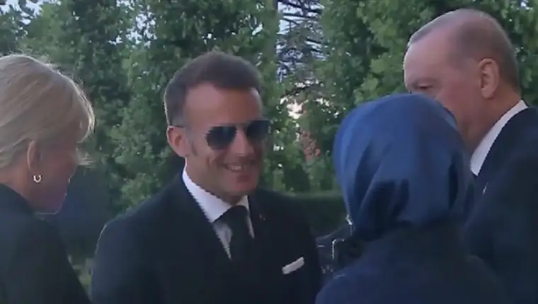 Macron emine erdogan