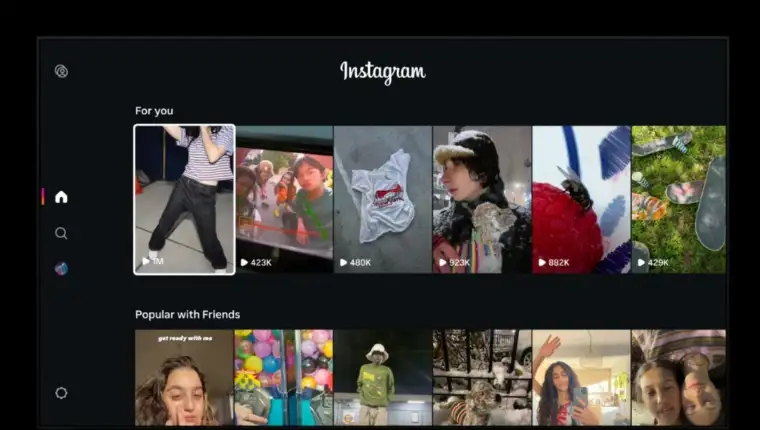 Instagram for TV