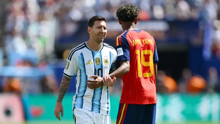 Spain v Argentina Final FIFA World Cup 2026 8 yamal messi