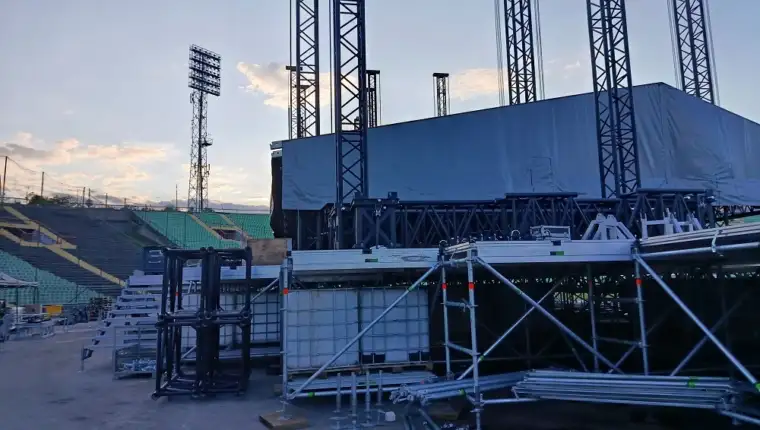 Kosevo pripreme za koncert nina 2