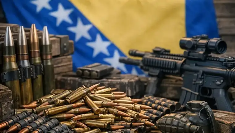 Izvoz oruzja i municije iz bih