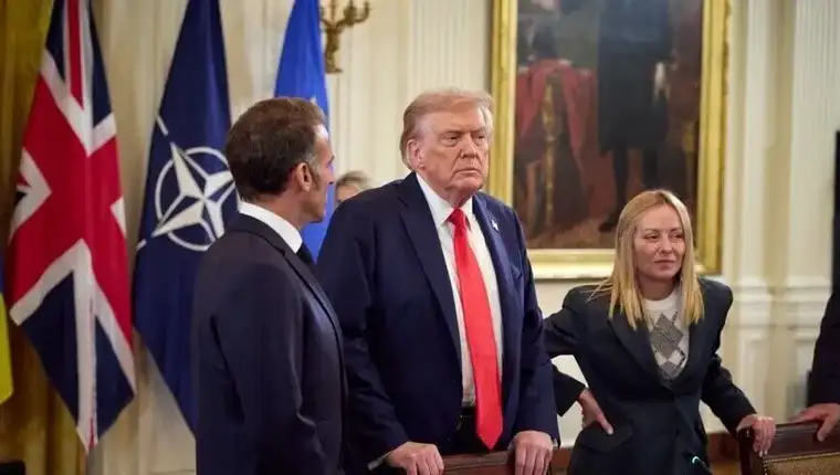 Macron trump meloni aa