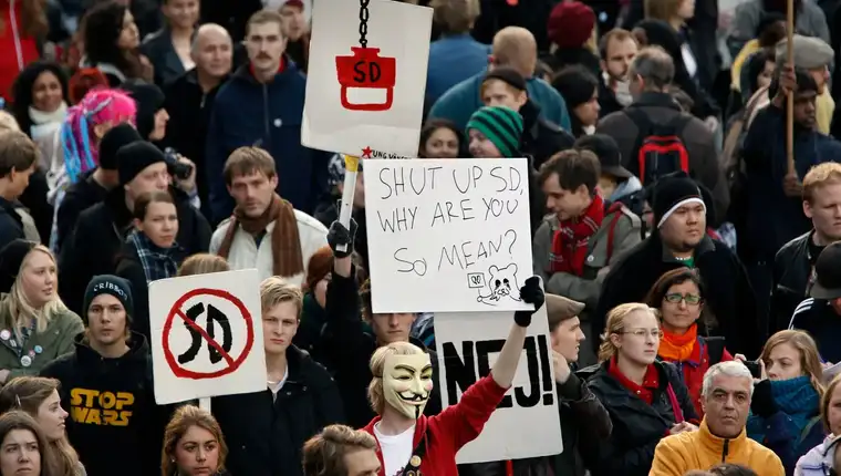Sweden protest001