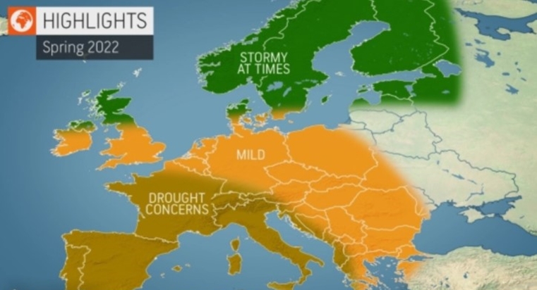 Stiže Promjena Vremena. AccuWeather Objavio Veliku Prognozu Za Proljeće