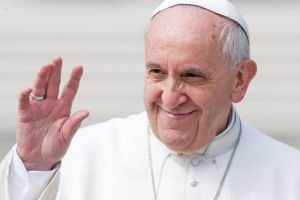 prekid rata papa franjo u bijelom maše rukom