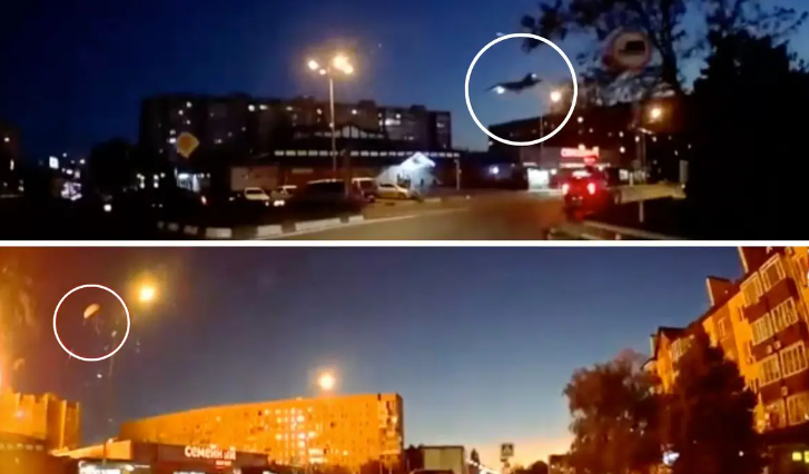 trenutak udara ruskog aviona u zgradu ruski avion se zabija u zgradu u jejsku