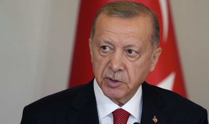 Erdogana za Nobelovu nagradu za mir erdogan portret turska zastava ljutnja