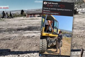 Nakon što je Novalić najavio gradnju olimpijskog bazena u Mostaru na gradilištu idalje nema ništa