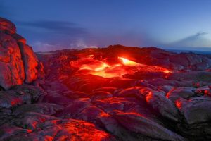 prijeti 'vog' erupcija vulkana na havajima