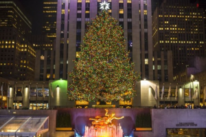 najpoznatije božićno drvce ispred rockfeler centra u new yorku