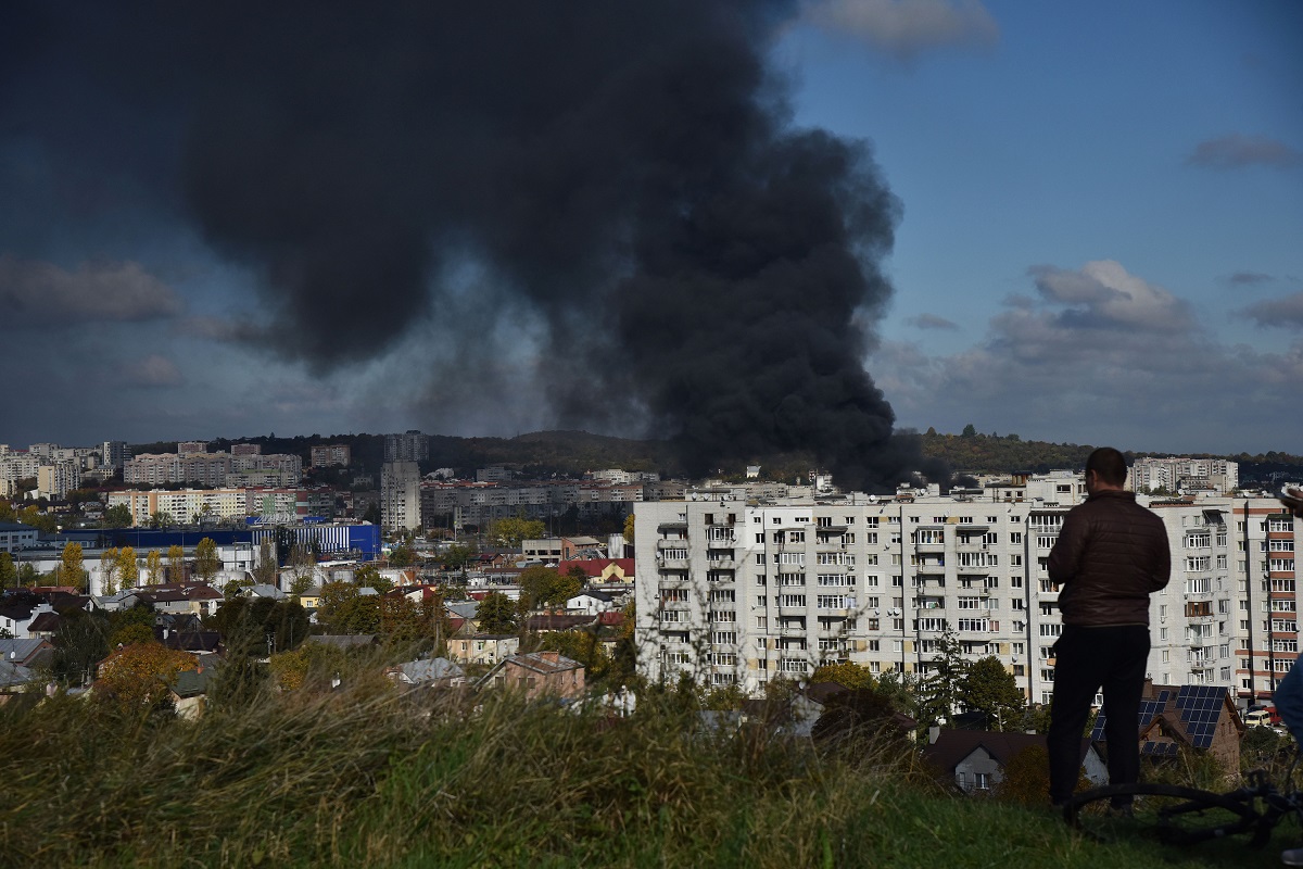 na Krimu dim se diže na krimu