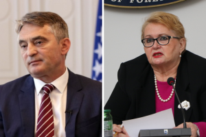 Željko Komšić i Bisera Turković svađaju se uoči sjednice UN-a