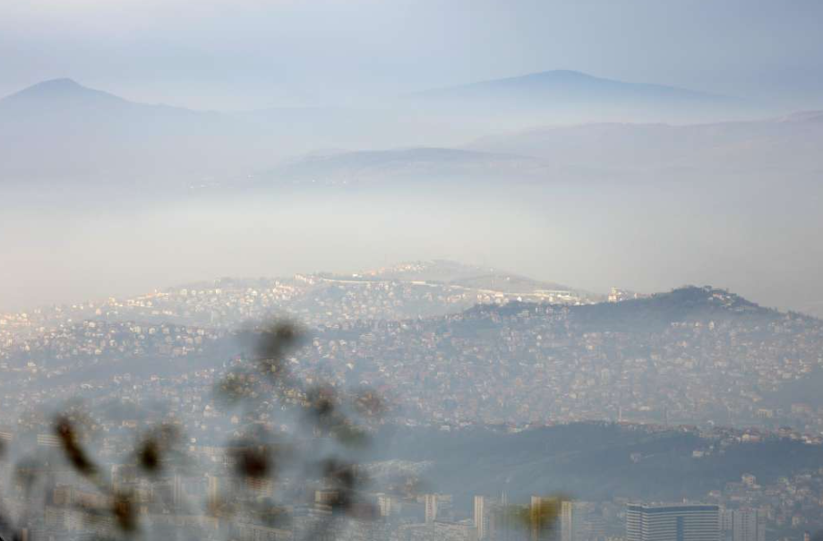 Zrak jutros najzagađeniji panorama sarajeva zagađen zrak