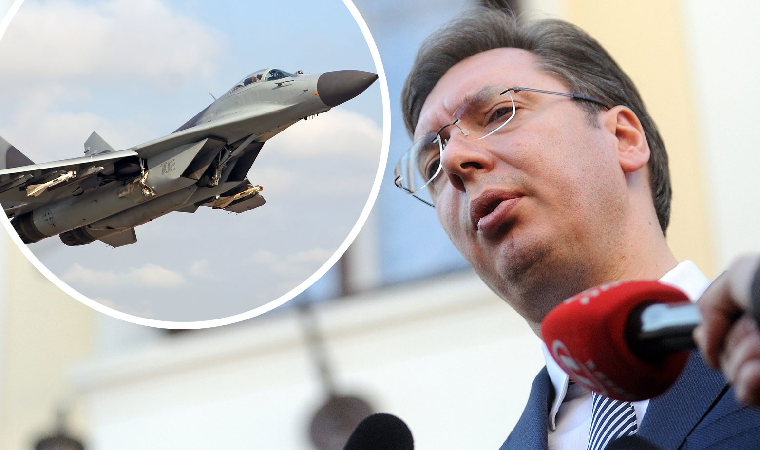 Vučić izdao naredbu da se dignu ratni avioni Mig 29