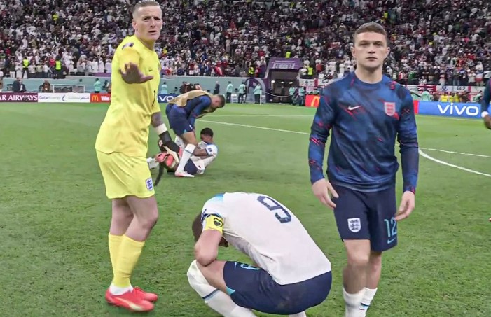 Kane plače nakon poraza od francuske