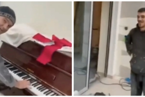 Širi se snimka nekoliko naših građevinskih radnika koji su našli klavir u stanu u kojem su radili te zasvirali pjesmu Šabana Šaulića