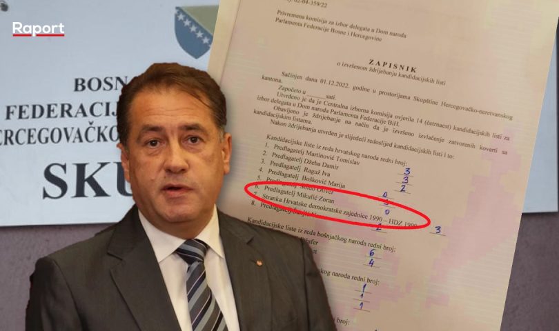Zoran Mikulić imao je nula glasova, a HDZ dobio jedan koji mu je trebao