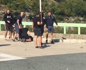Mostar strahuje grupa ulltradi na ulici