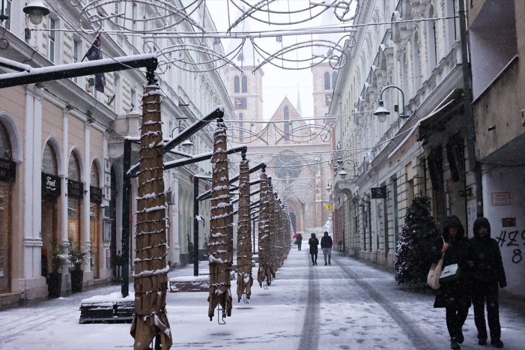 snježna idila u Sarajevu