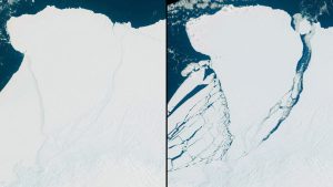 Na Antarktiku odvalio se ledeni glečer