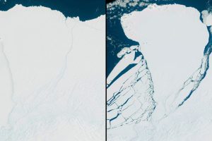 Na Antarktiku odvalio se ledeni glečer