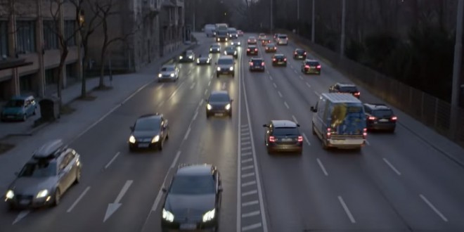 radikalna ograničenja brzine automobili na cesti u njemačkoj
