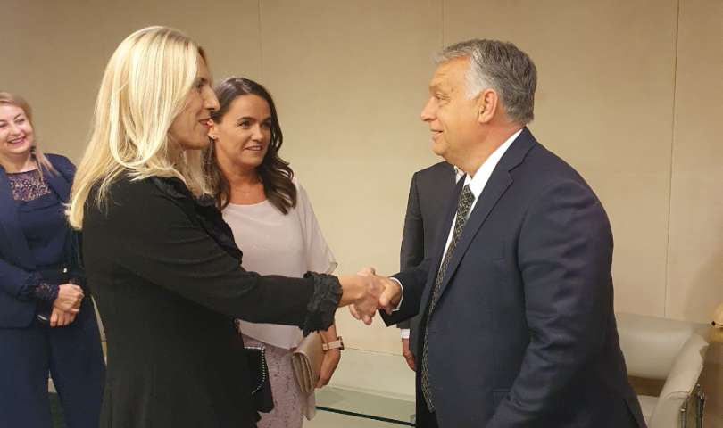 Željka Cvijanović sastaje se sa Viktorom Orbanom, Predsjedništvo BiH, Mađarska