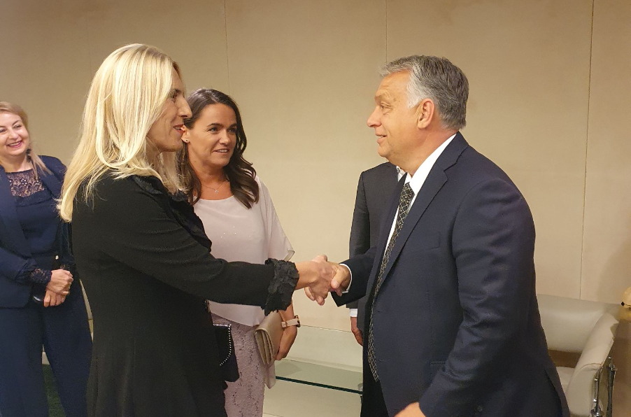 Željka Cvijanović sastaje se sa Viktorom Orbanom, Predsjedništvo BiH, Mađarska