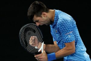 Novak Đoković bijesan, tenis