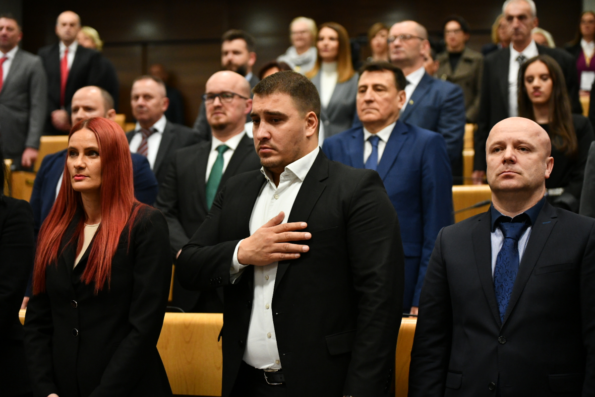 Haris Zahiragić, Dom naroda FBiH, delegati SDA i DF-a